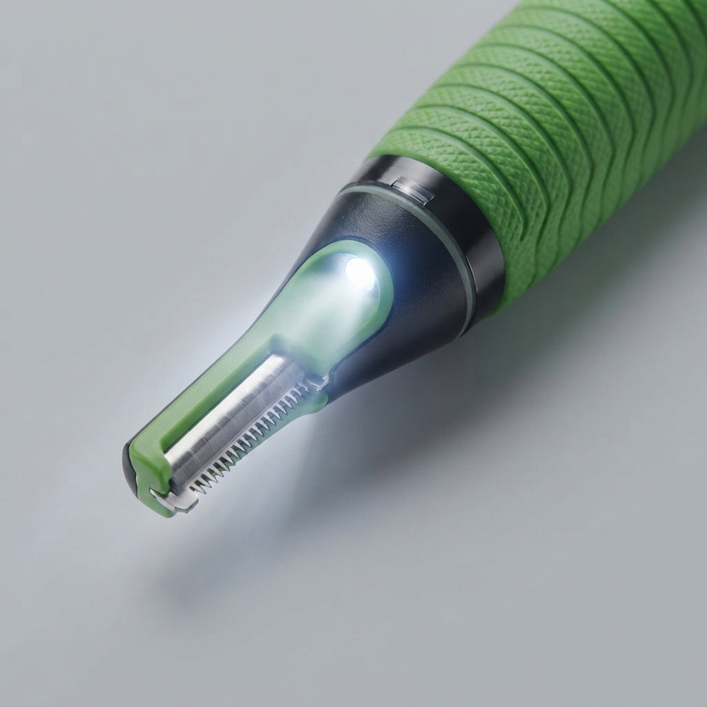 Cortapelos eléctrico de precisión con LED