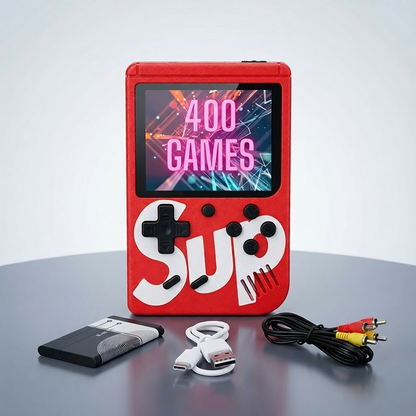 Consola Retro portátil 400 juegos