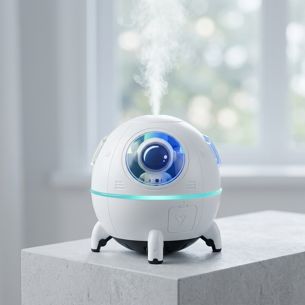 Humidificador nave astronauta