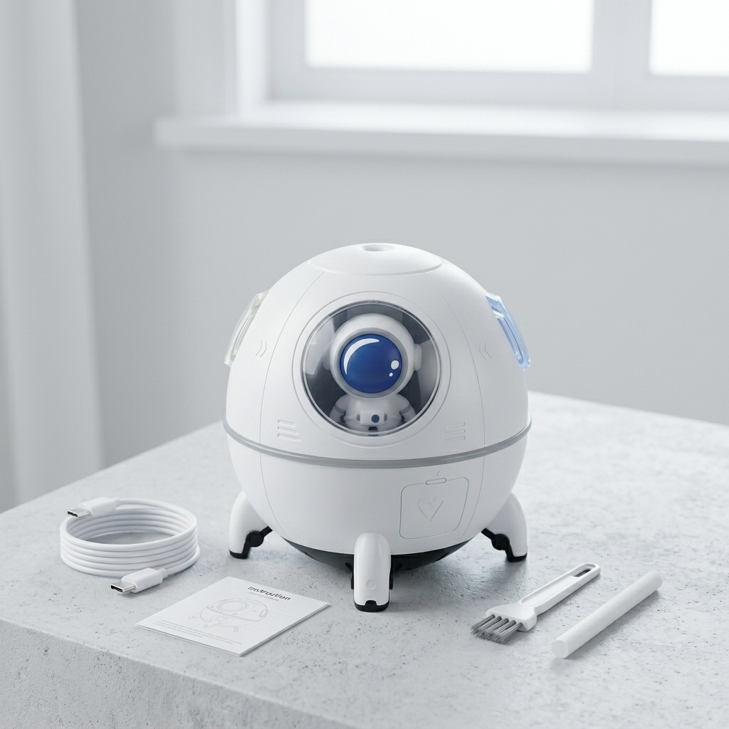 Humidificador nave astronauta